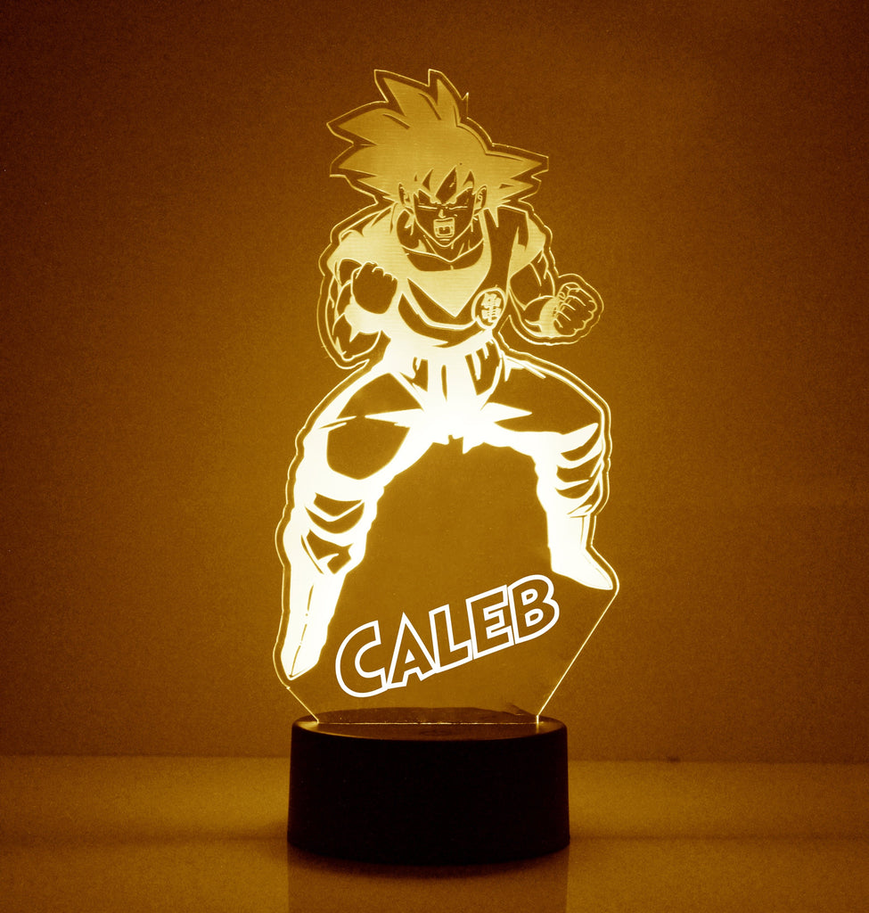 Orange Anime Night Light 3D Led Lamp - Mirrormagicgifts.com
