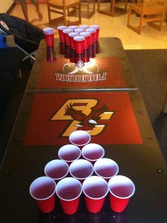 Custom Handcrafted Beer Pong Table 
