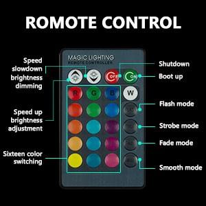Remote Control Classic Arcade Game multi colored LED light - Mirrormagicgifts.com
